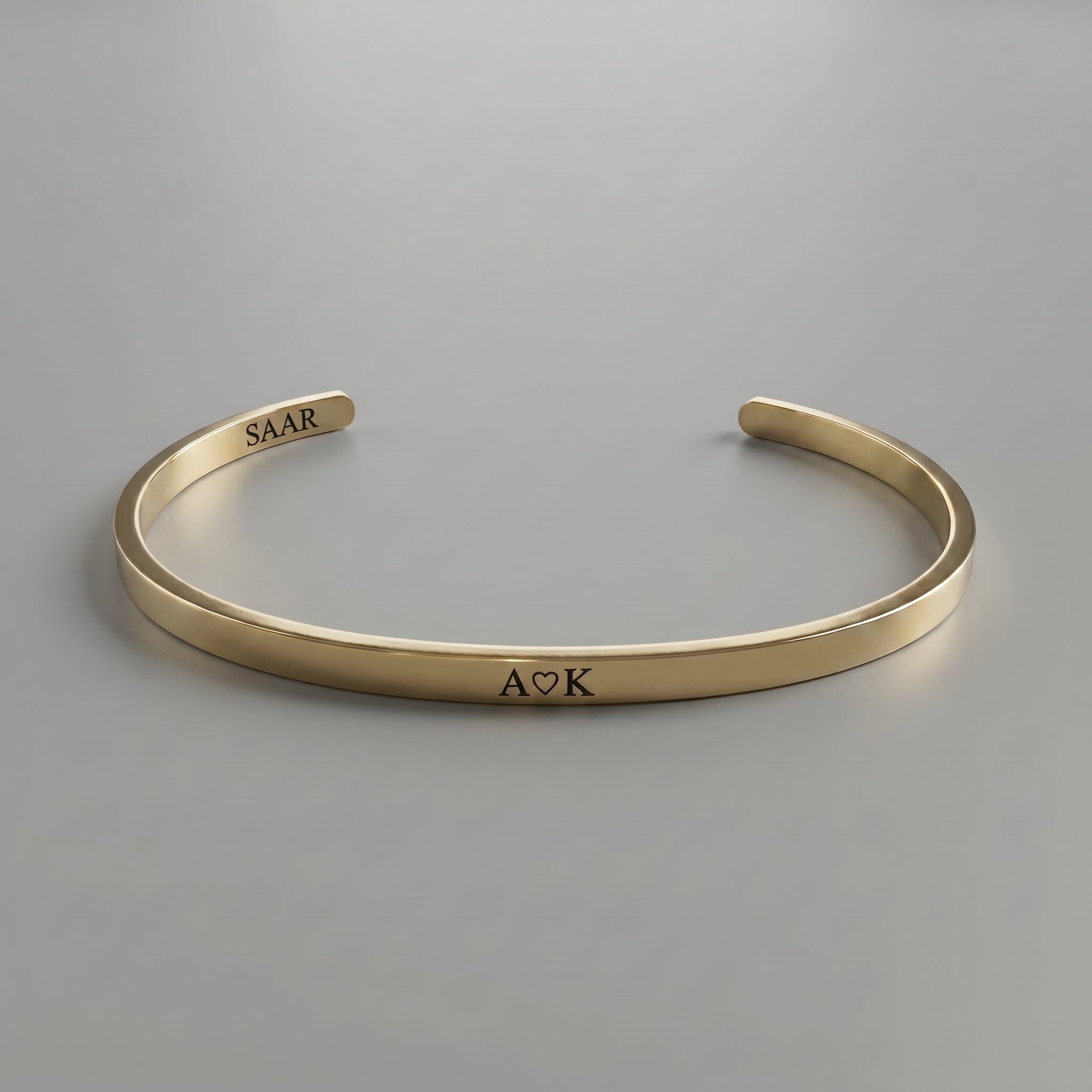 18 K Gold Plated Cuff Bracelet