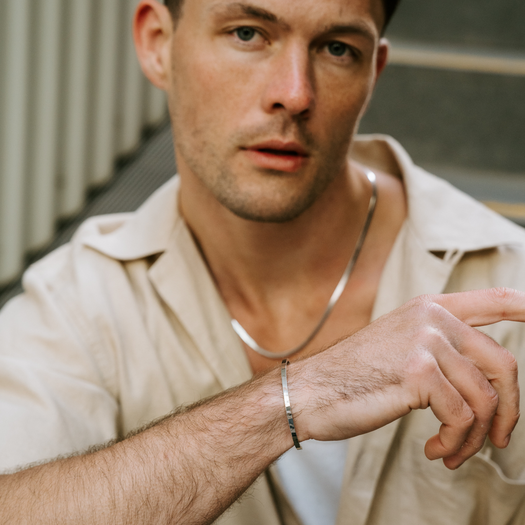 Stainless Steel Cuff Bracelet