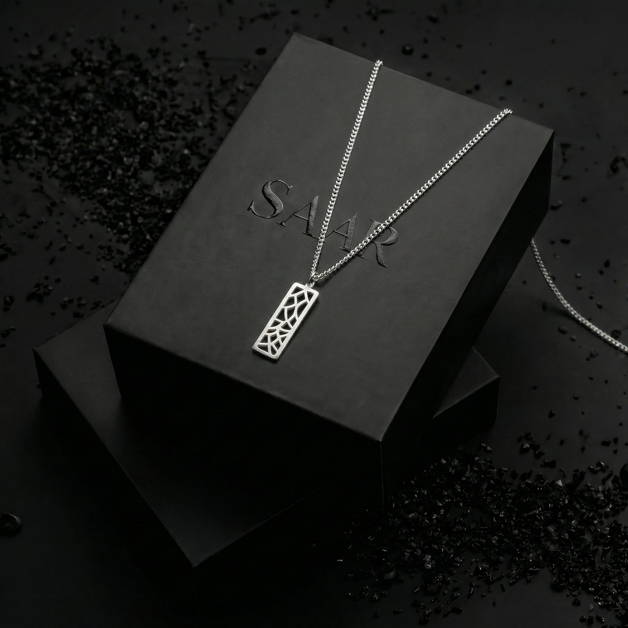 Patrick- 925 Sterling Silver Necklace - Men's Necklaces - Saar Co