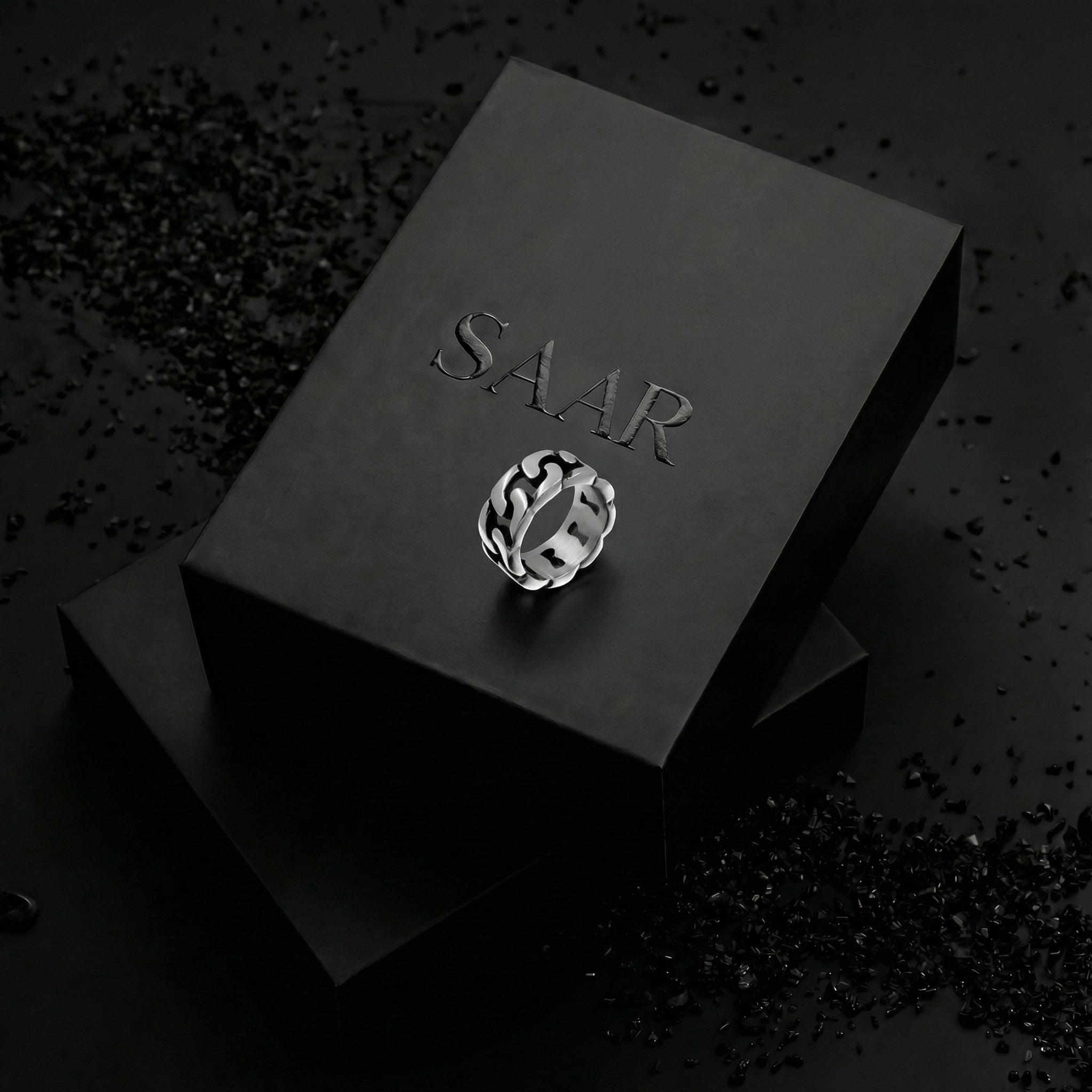Zyair chain Stainless Steel Ring for Men