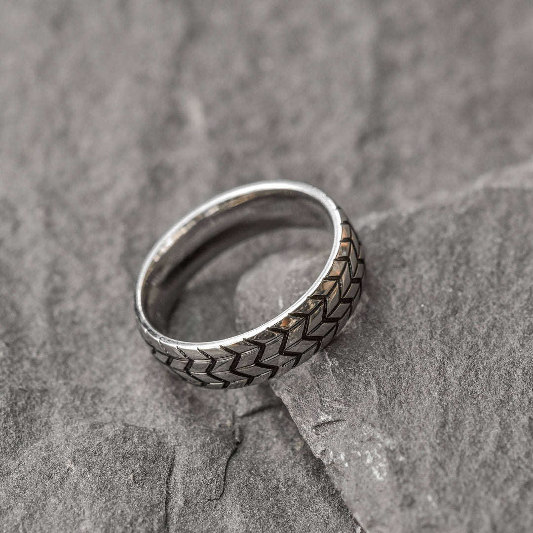 Tiago Stainless Steel Ring for Men