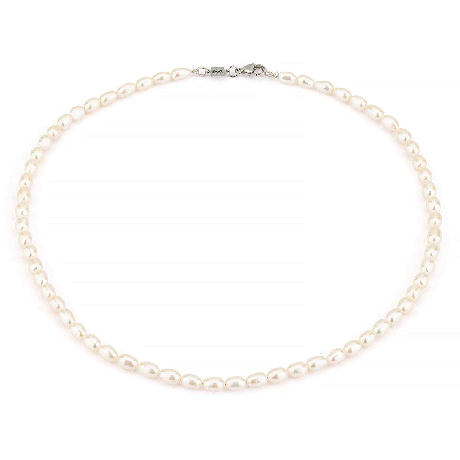 5mm Rice Pearl Necklace