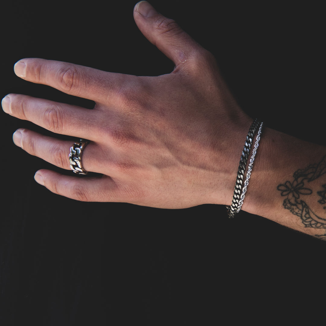 Zyair chain Stainless Steel Ring for Men