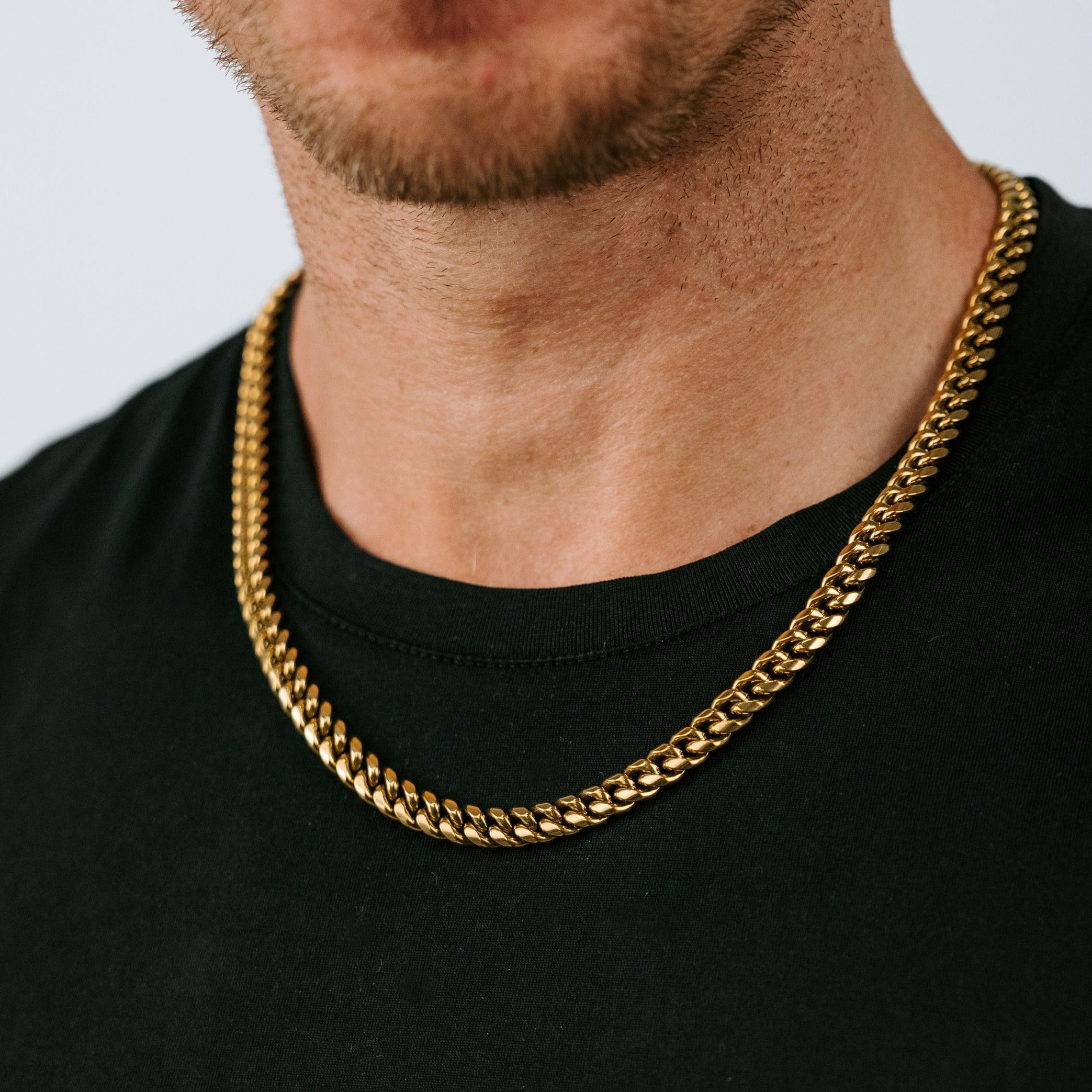 18 cuban clearance gold chain