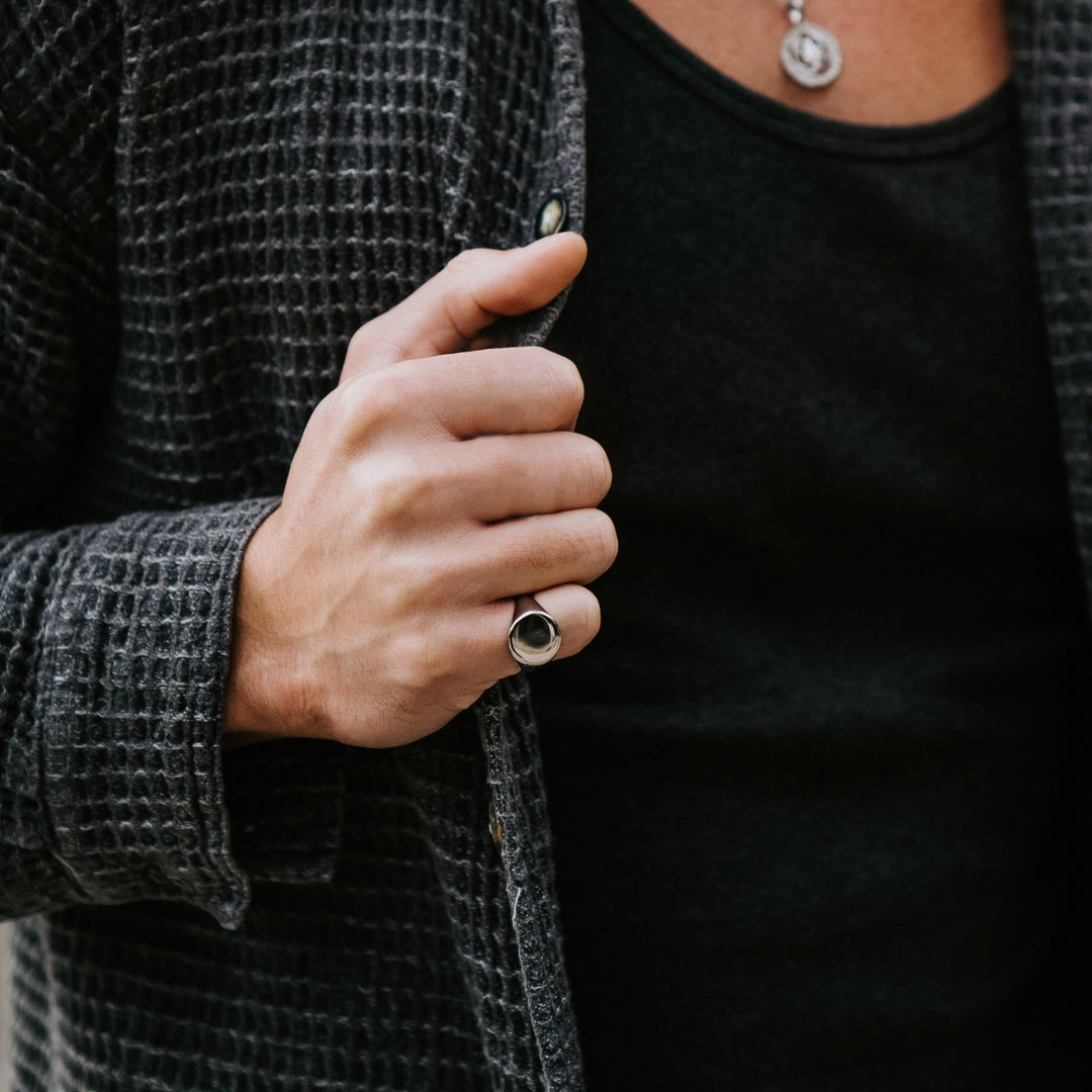 Stainless Steel Signet Ring