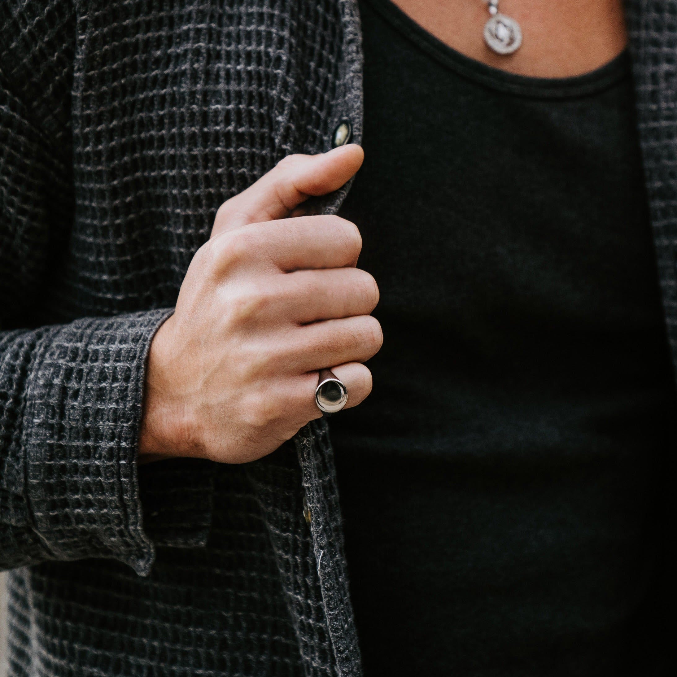Stainless Steel Signet Ring