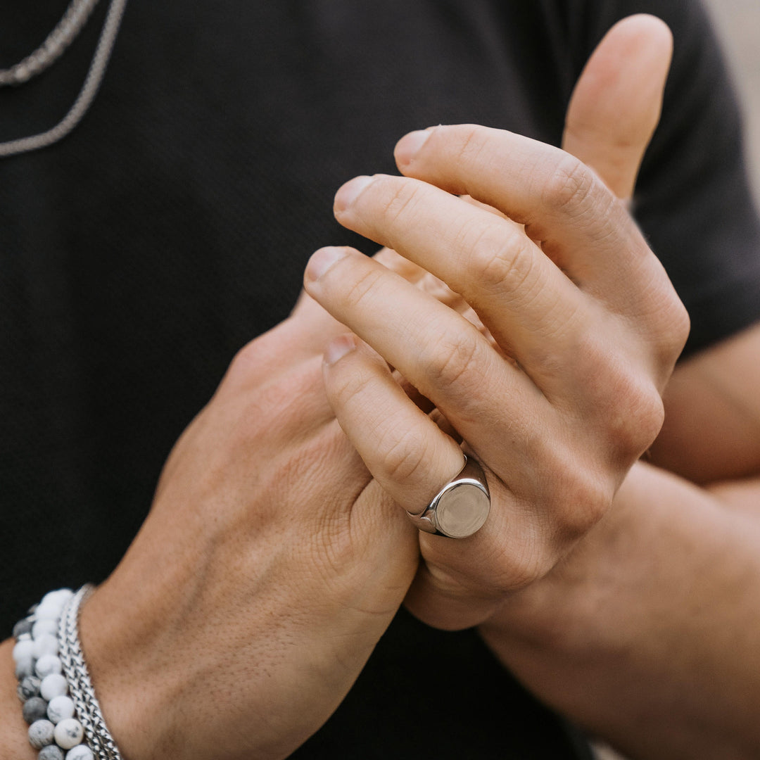 Stainless Steel Signet Ring