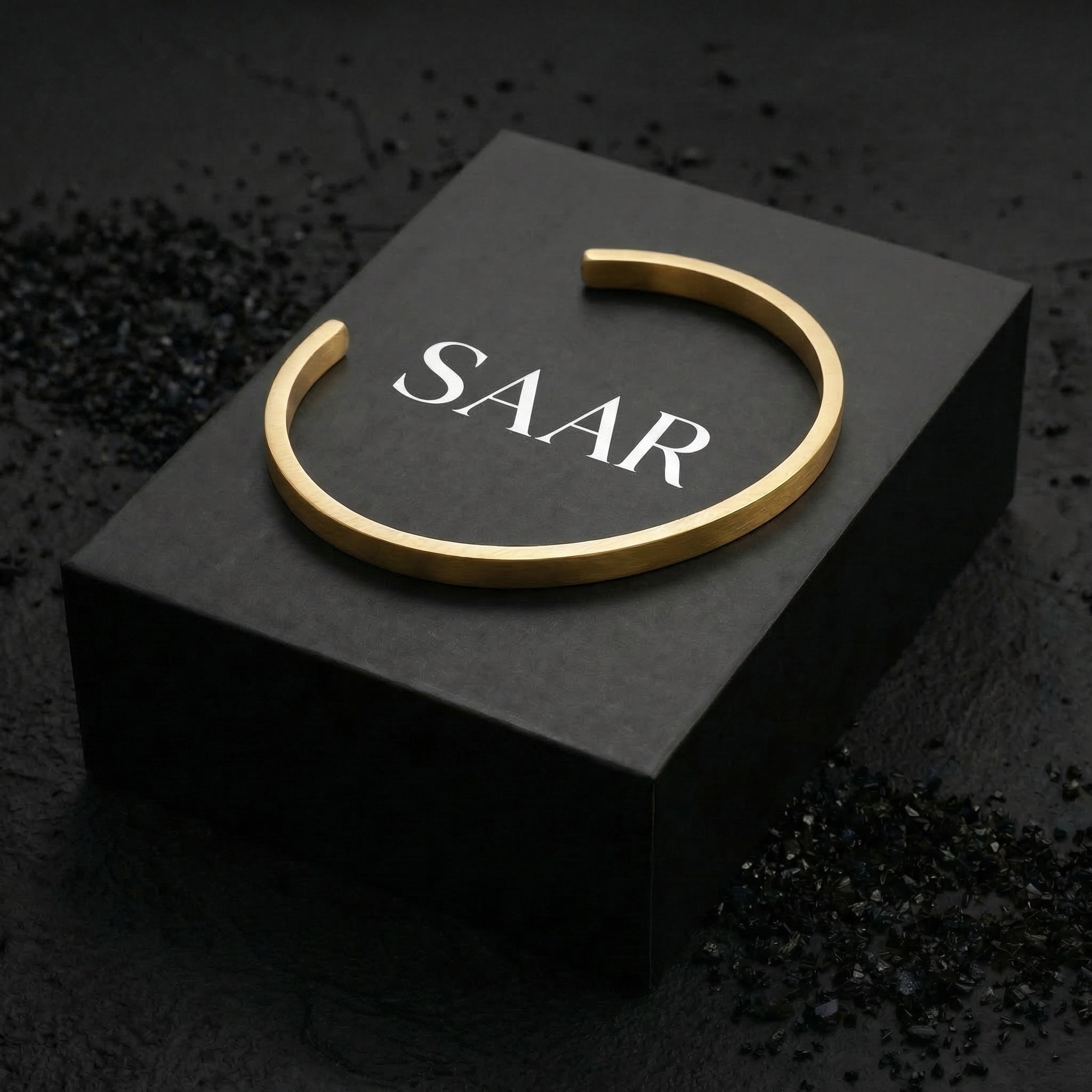 18 K Gold Plated Cuff Bracelet