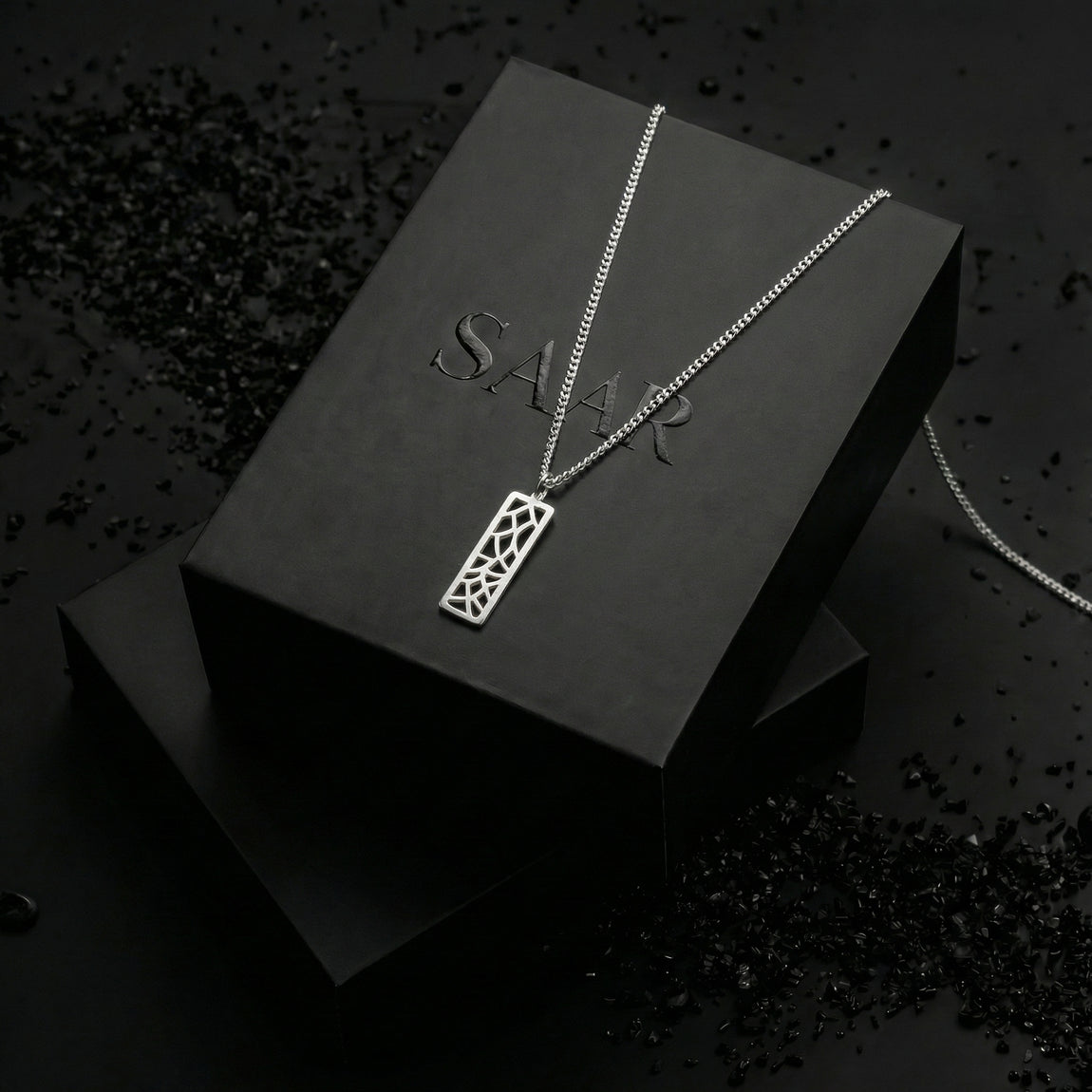 Patrick- 925 Sterling Silver Necklace - Men's Necklaces - Saar Co