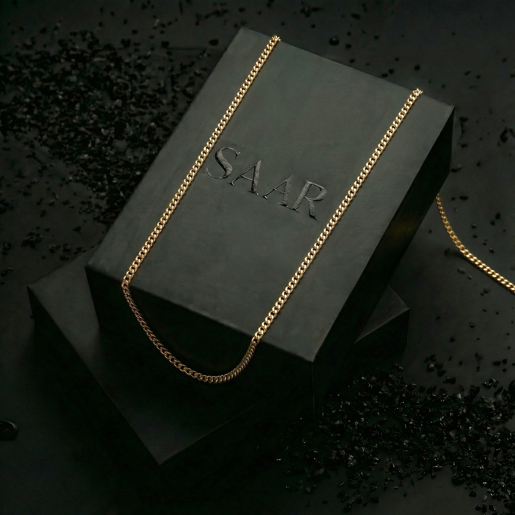 3mm Cuban Chain - Women's Necklaces - Saar Co