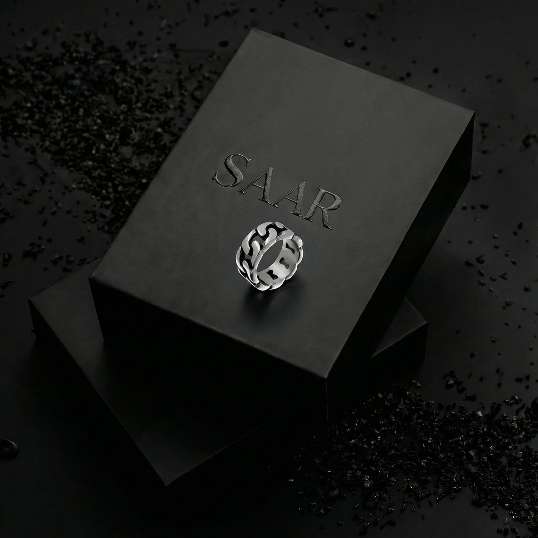 Zyair chain Stainless Steel Ring for Men