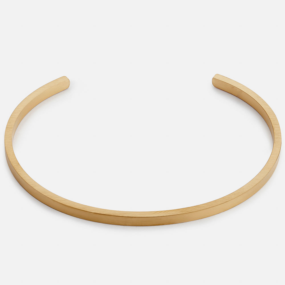 18 K Gold Plated Cuff Bracelet